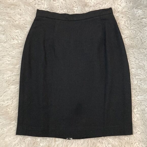 Barami Couture Black Career skirt size 0 - Picture 2 of 4